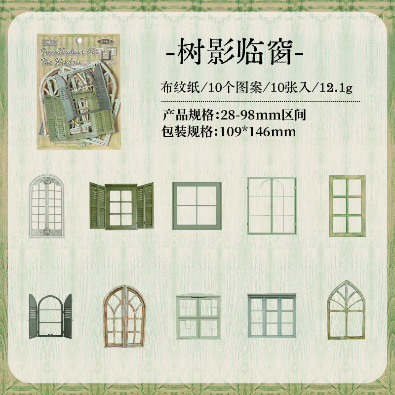 10pcs window card-pack(S26052004)