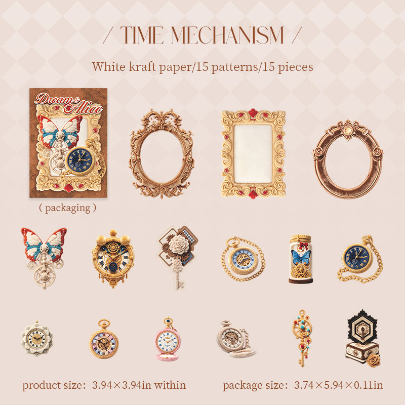 Alice sticker pack 15pcs (S26090904)