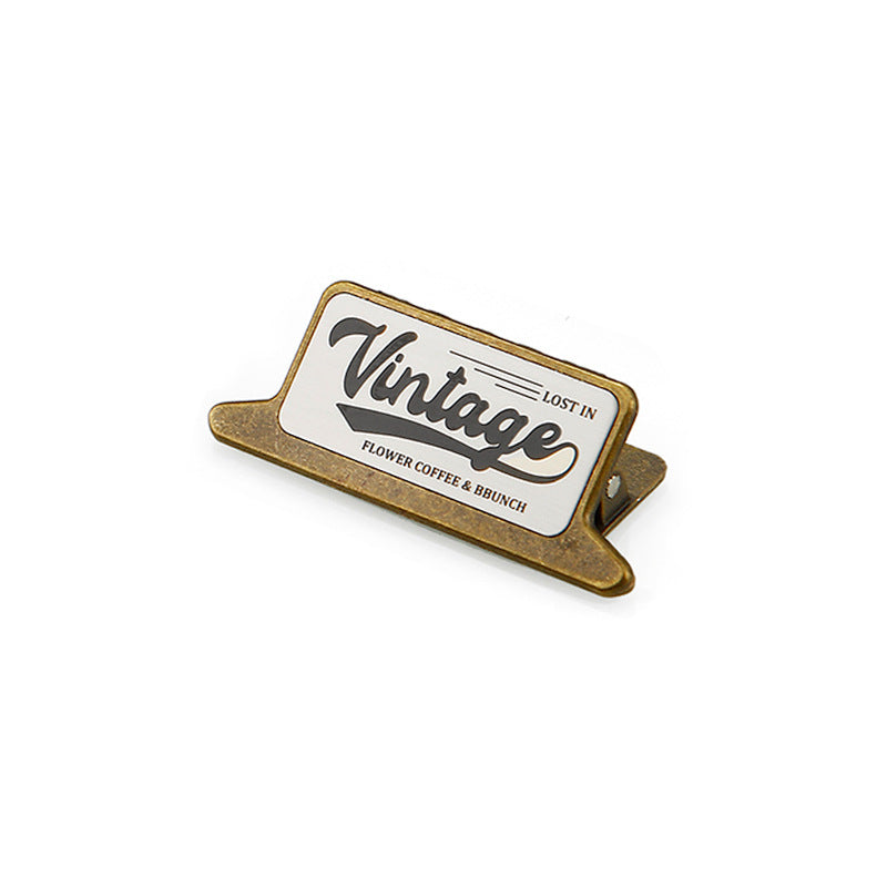 1pcs vintage metal clip (C25051105)