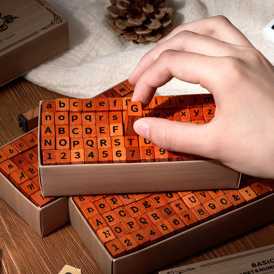 70pcs alphabet /num stamp set(Z26052002)