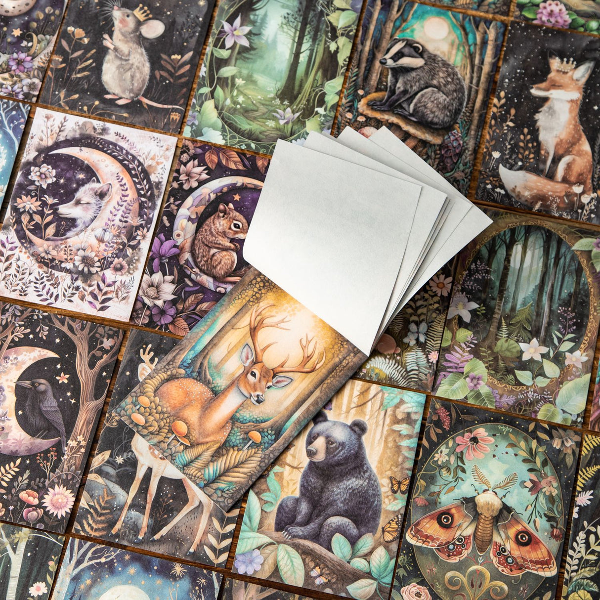 30pcs night forest paper pack (P25062302)