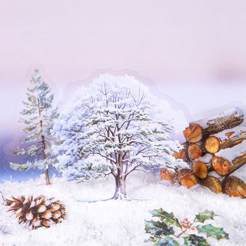 50pcs seasonal forest sticker pack (S25081207)