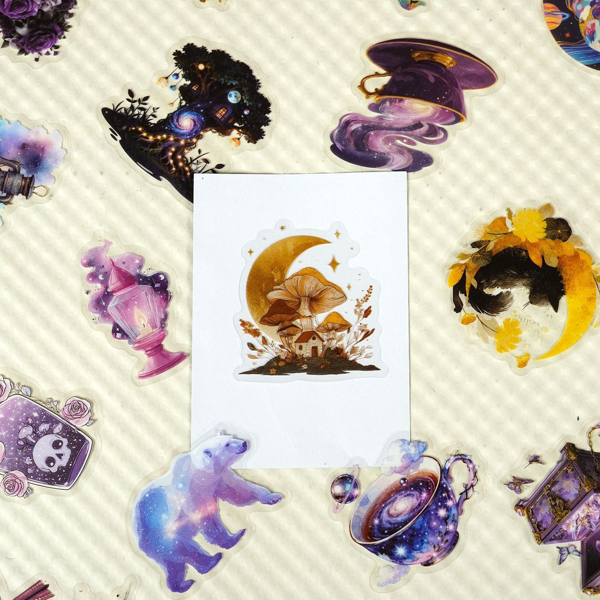 56pcs magic PET-sticker pack (S25112705)