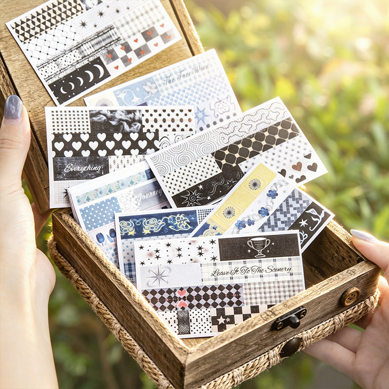 20pages texture fragment sticker book(TZB26042902)