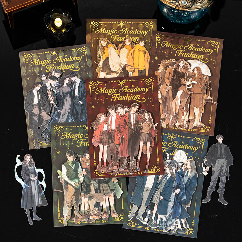 15pcs magic academy sticker pack (S25102108)