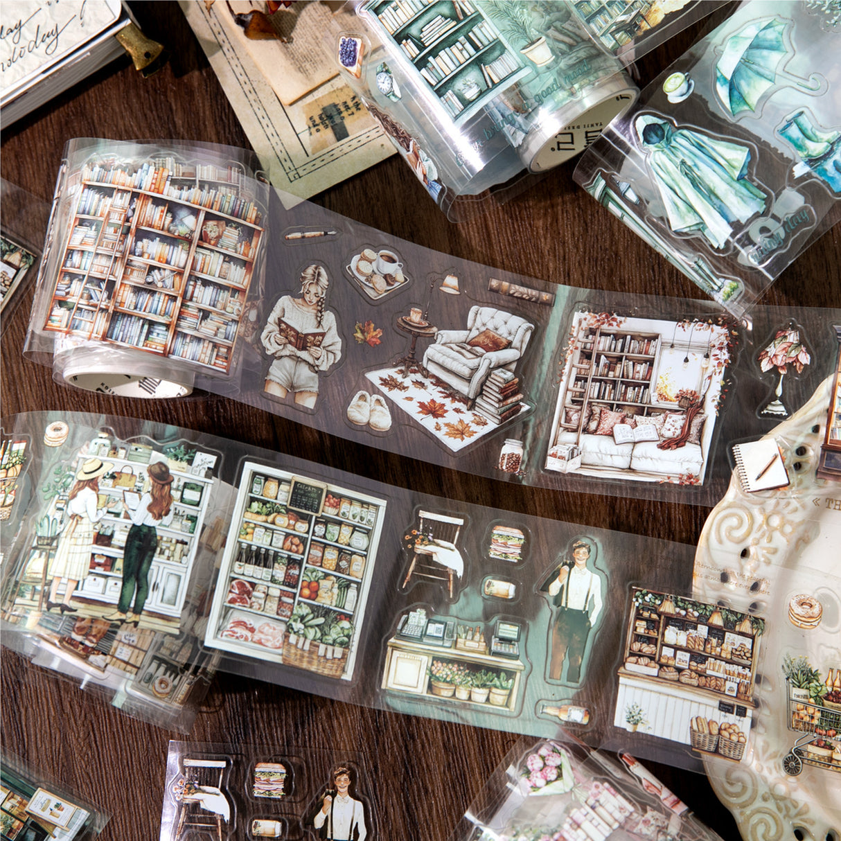 1 roll life style pre-cut PET-tape (T25102804)