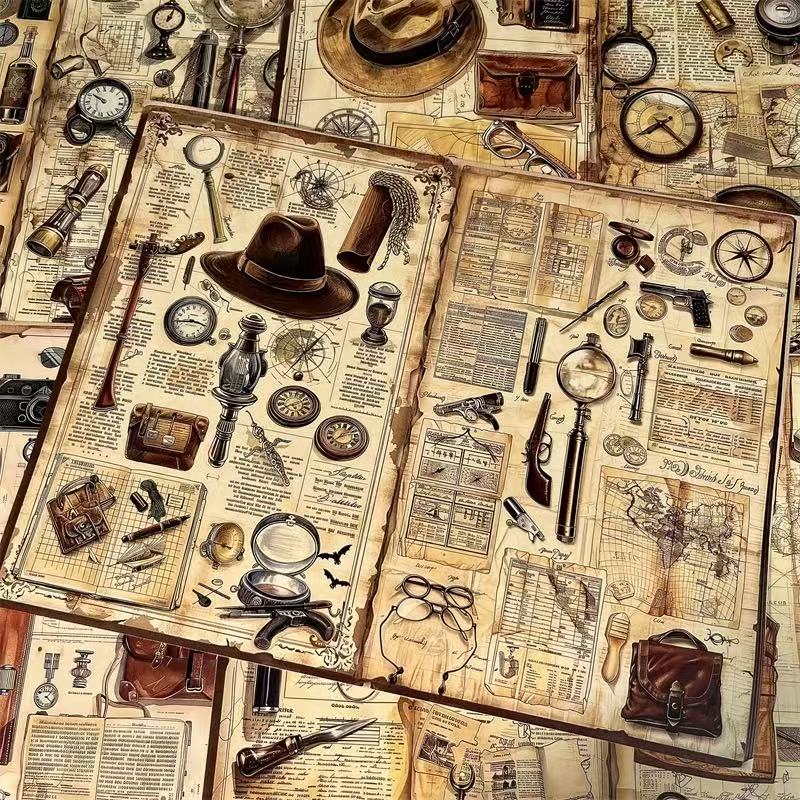 5pcs Detective A5 size paper (p25102808)