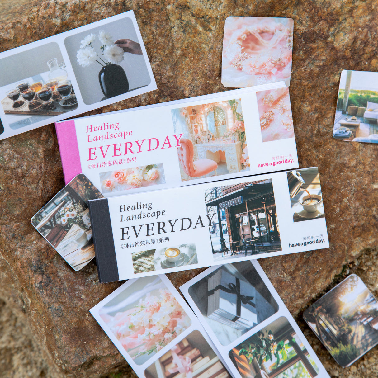 30pcs Landscape washi-sticker book (TZB25060601)