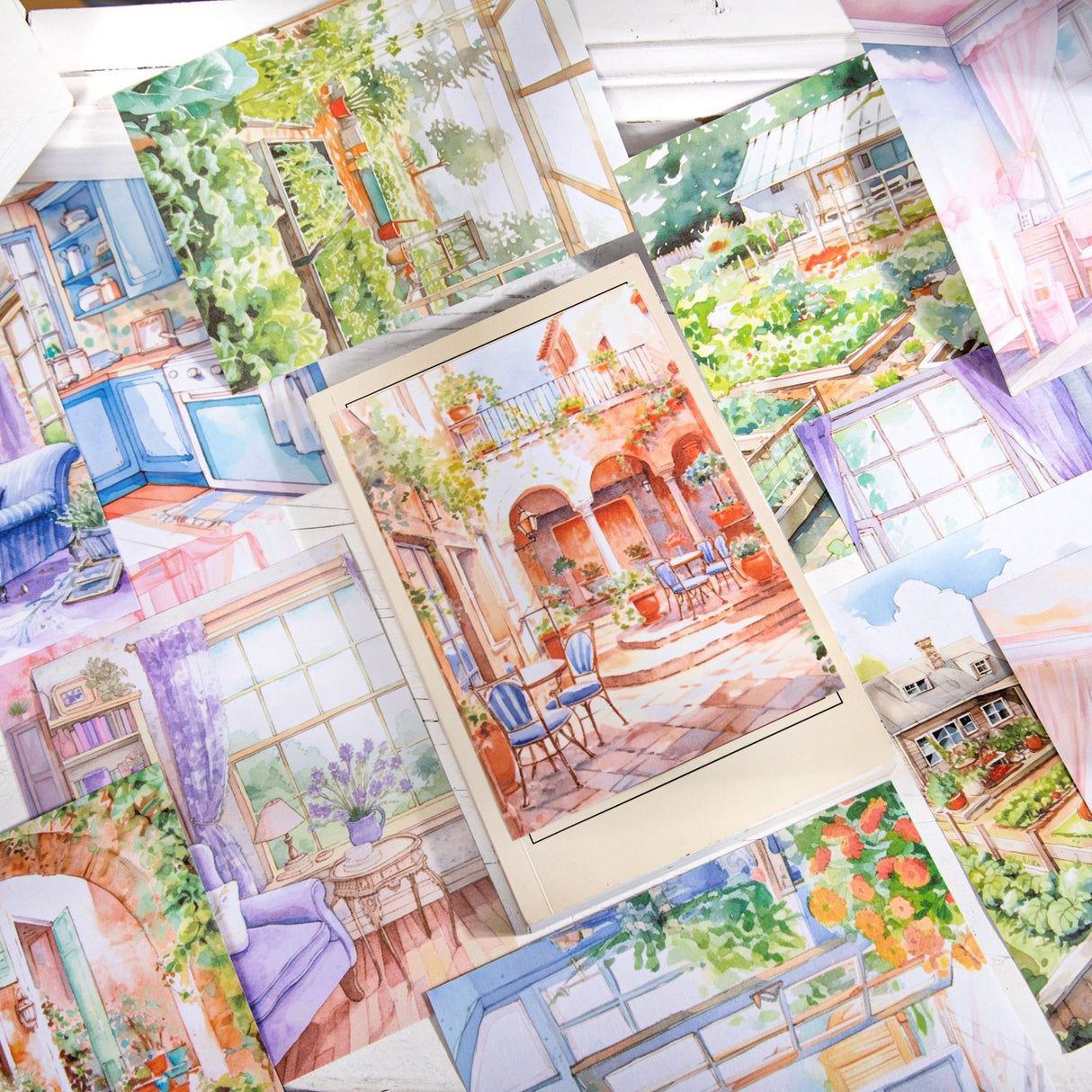 10pcs cure home washi-sticker pack (S25061706)