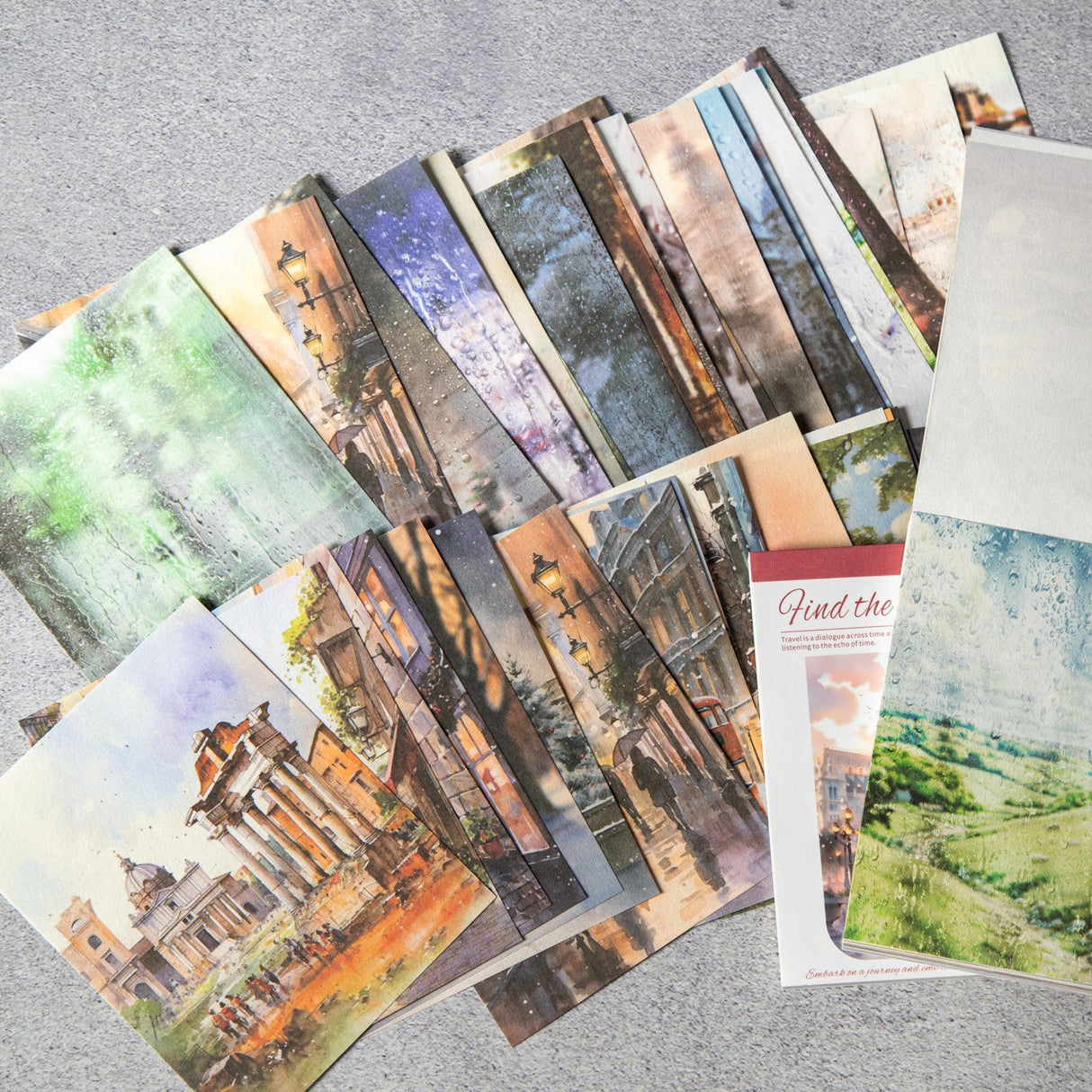 50pcs find the dream place paper pack (P25062303)