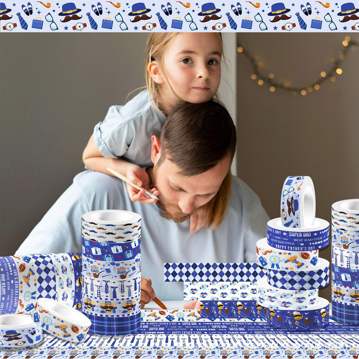 12rolls Fathers day washi-tape(T26033007)