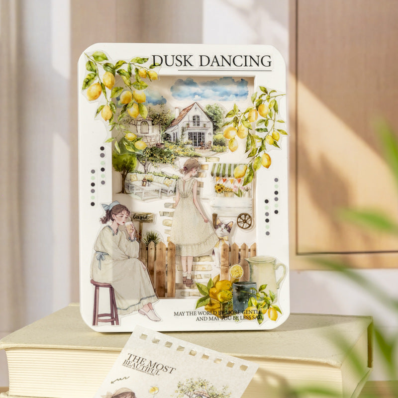 20pcs professional division PET+washi sticker book (TZB25061708)