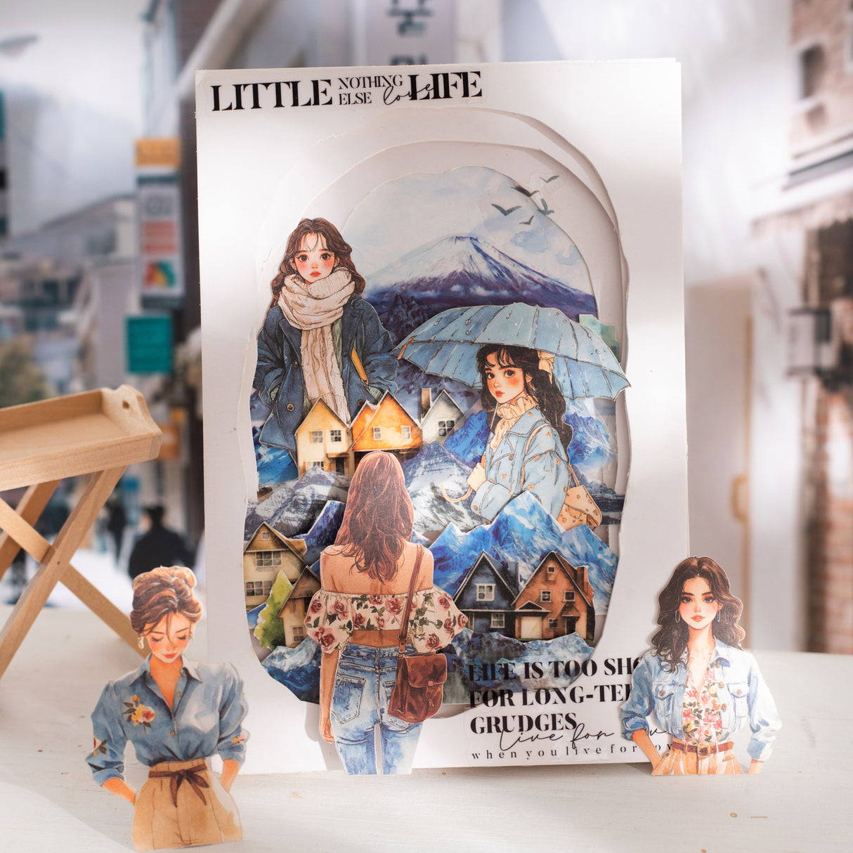 20pcs fashion girl sticker pack (S25071803)