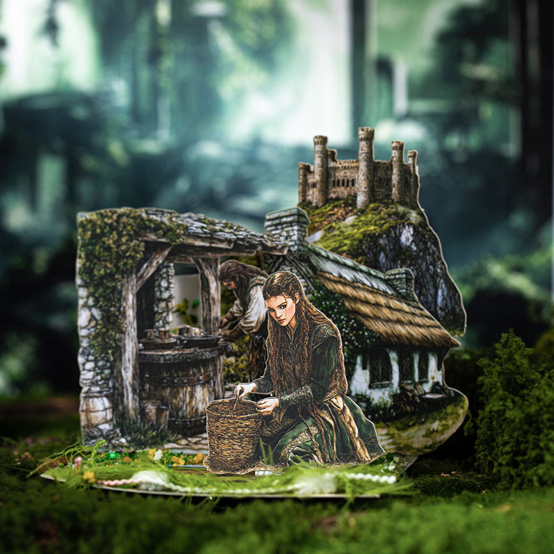 15pcs European city sticky card pack (S25082705)