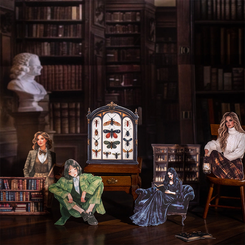 25pcs gothic academy sticker pack (p25070203)