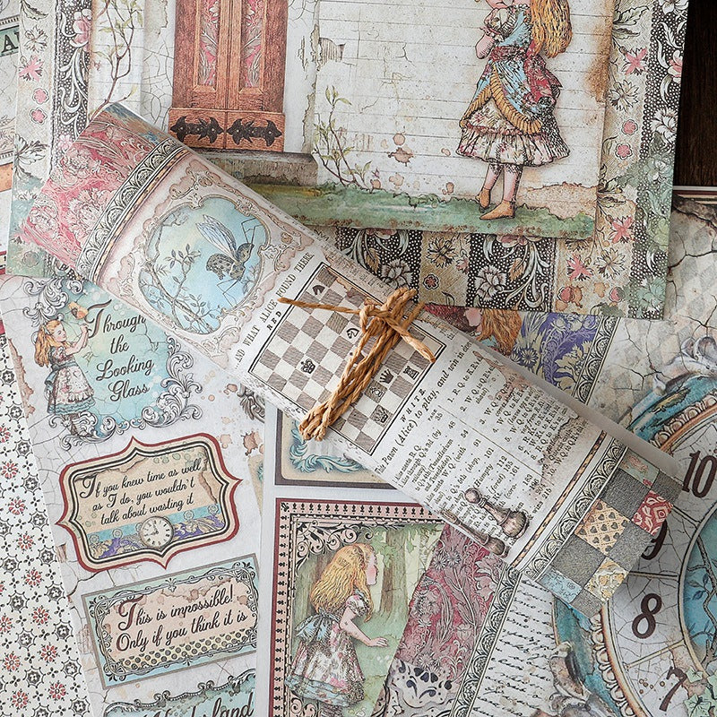 18pcs Alice paper pack(p26052208)