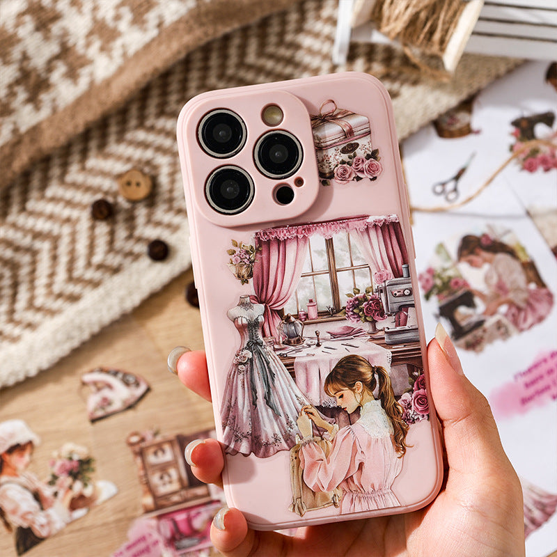 20sheets reading PET+washi sticker book (TZB25062301)