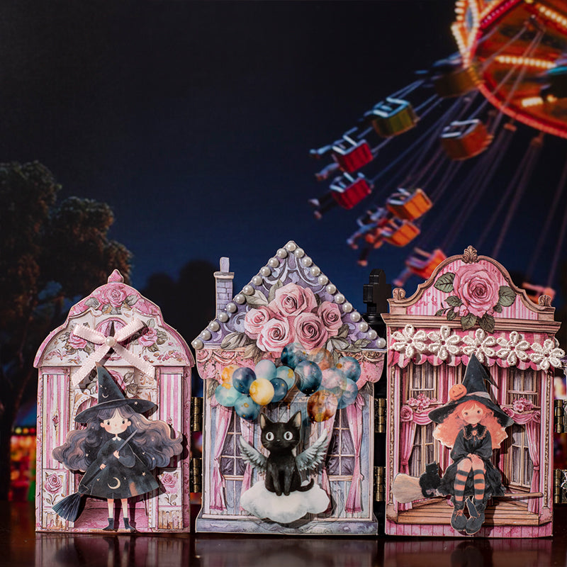 10pcs doll house sticky card pack (S25082709)