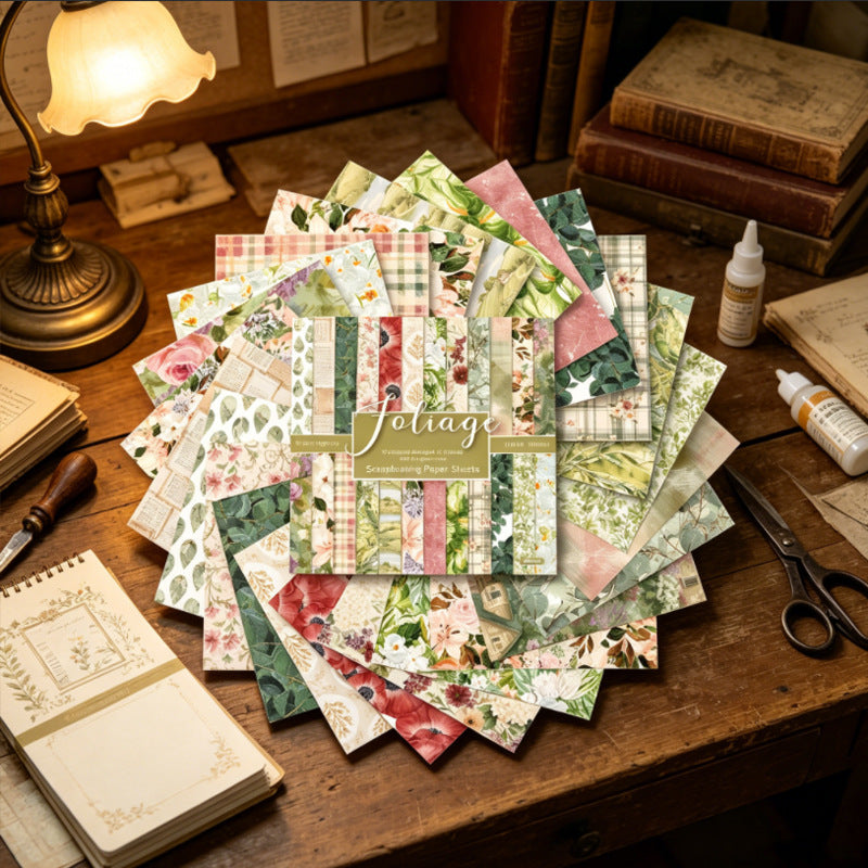 24pcs 6in floral paper pack(P26053009)