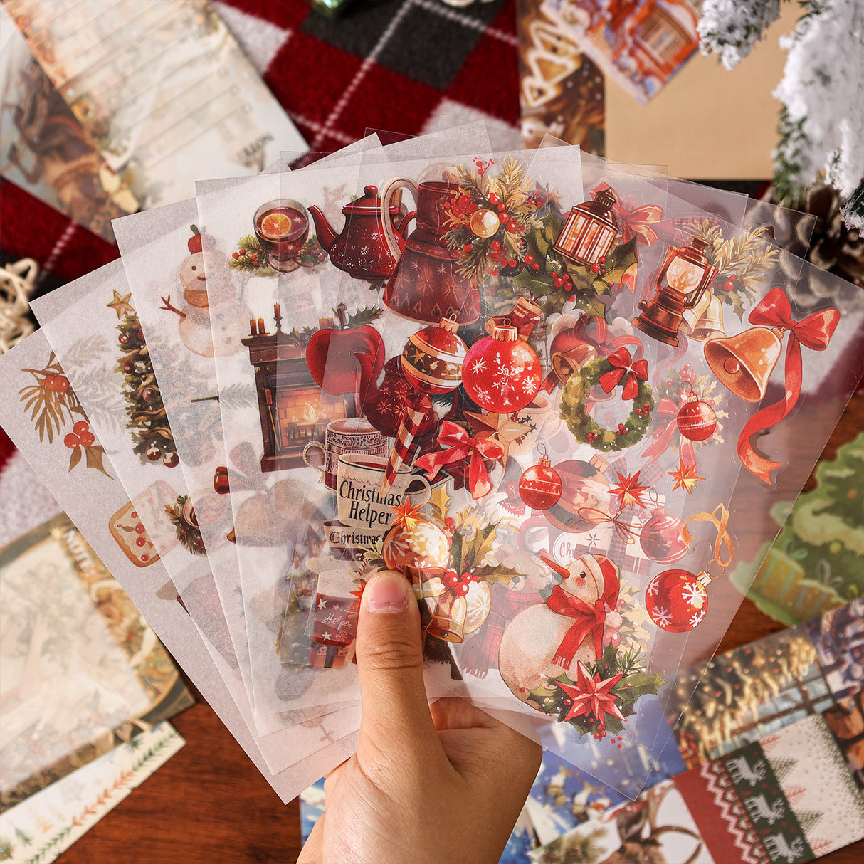 1 box journaling sticker+paper box (H25082503)