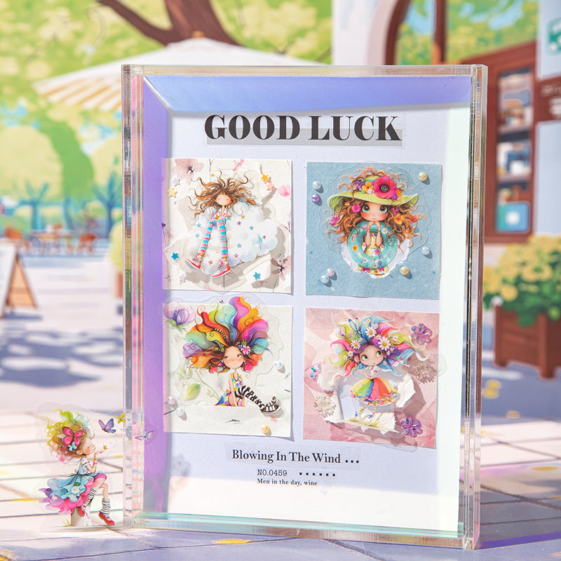 25pcs cute sweetheart daydream PET-sticker pack (S25072205)