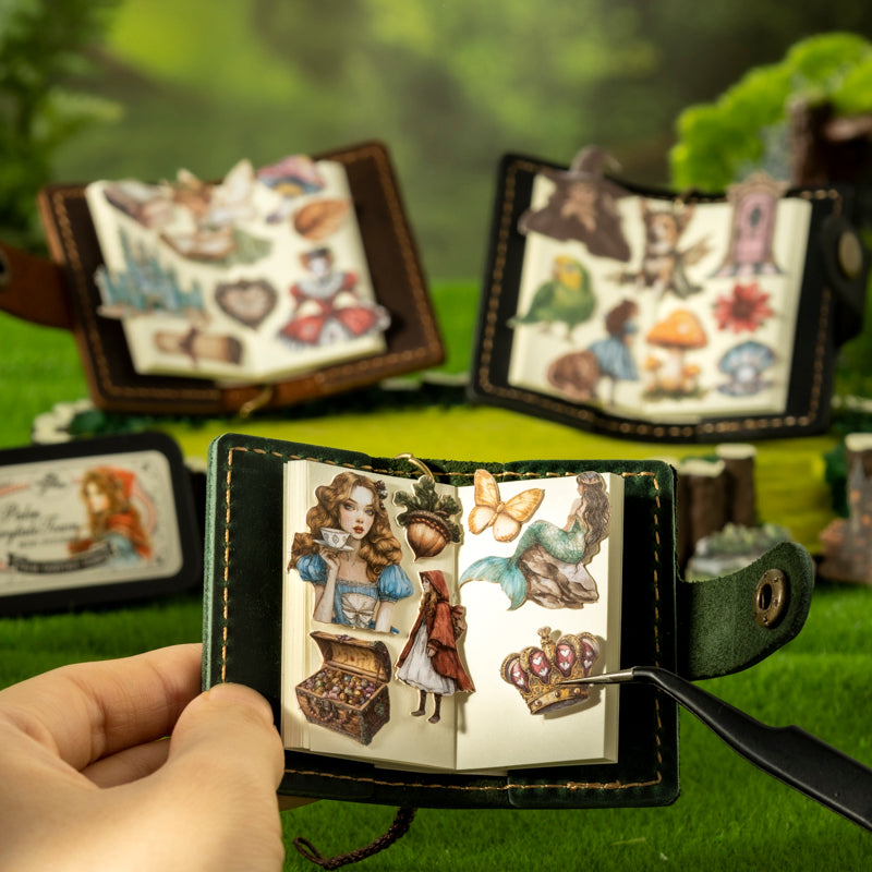 60pcs fairy tale mini sticker tin-box (S25090103)