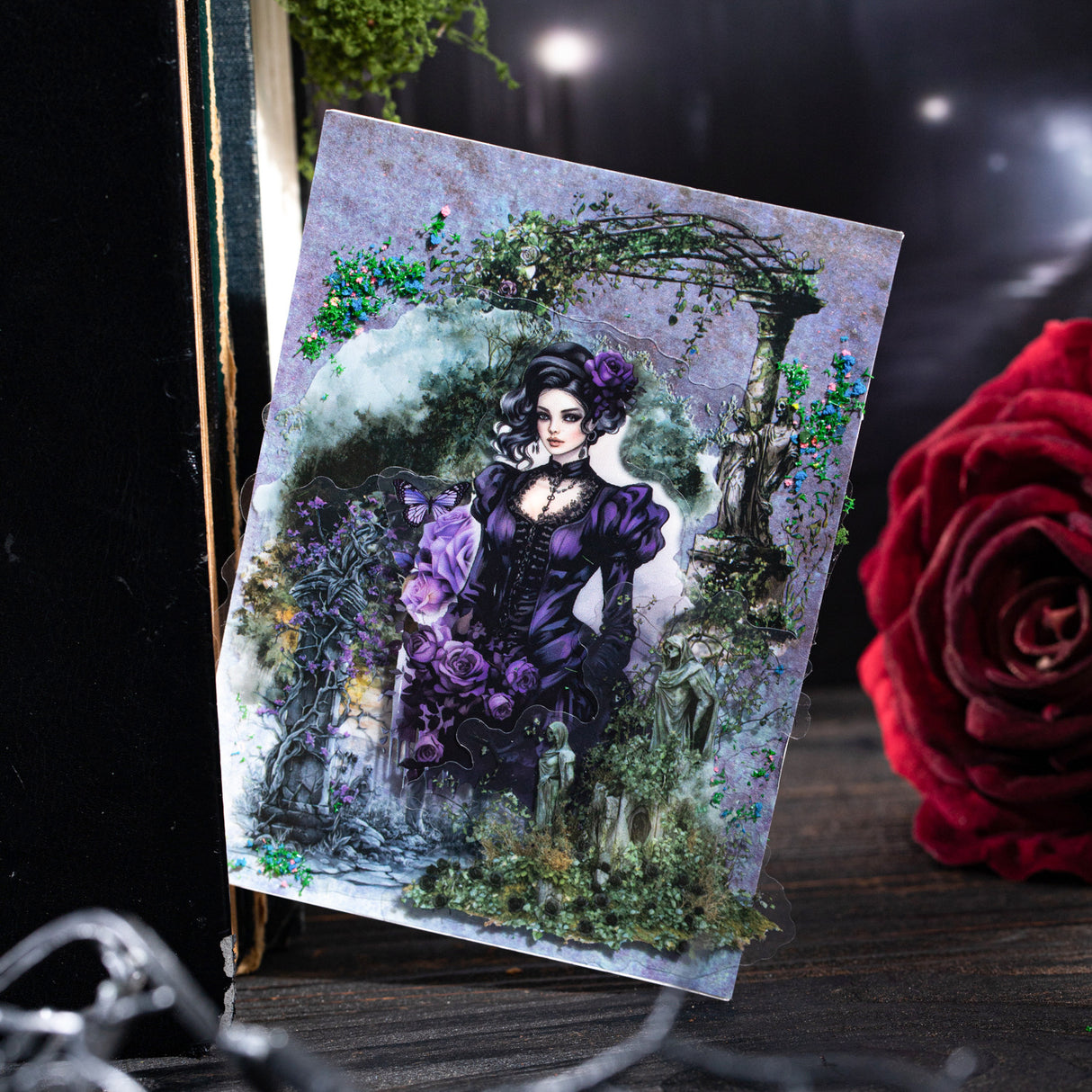 10pcs gothic sticker pack (S25050512)