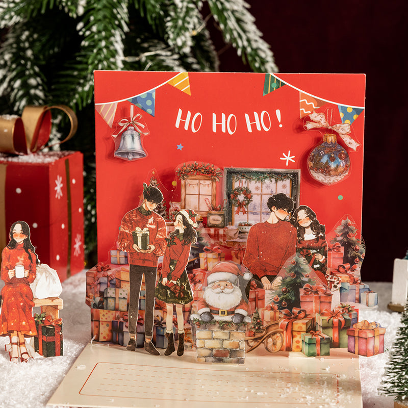 30pcs Christmas boys and girls sticker pack (S25072005)