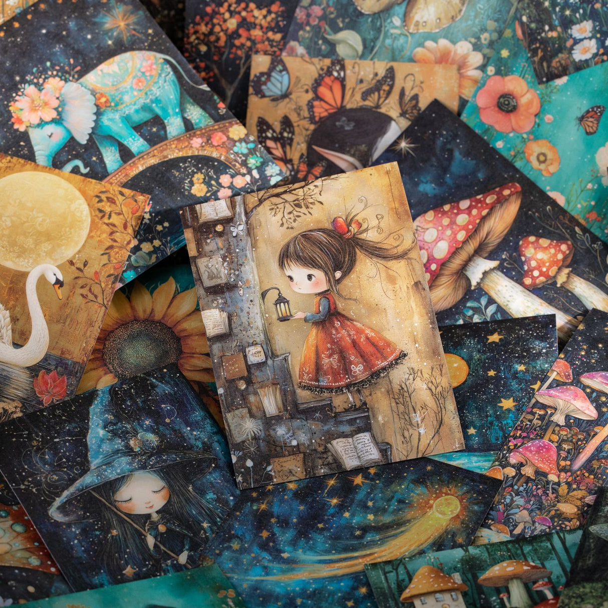 10pcs fairy tale washi-paper pack (P25062505)