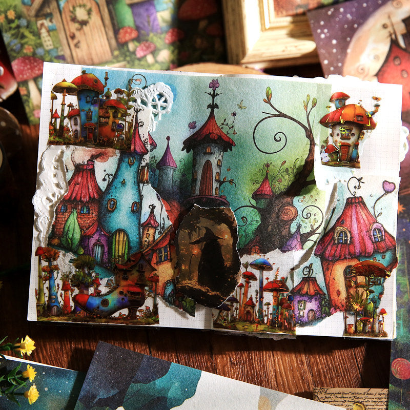 15pcs fairy tale world paper pack (P25062705)