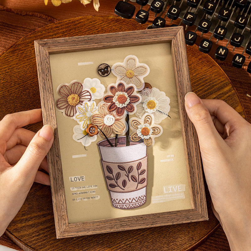 40pcs flower sticker pack(S25072206)