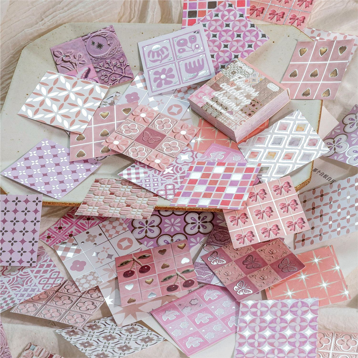 50pcs flora sticker pack(TZB26041602)