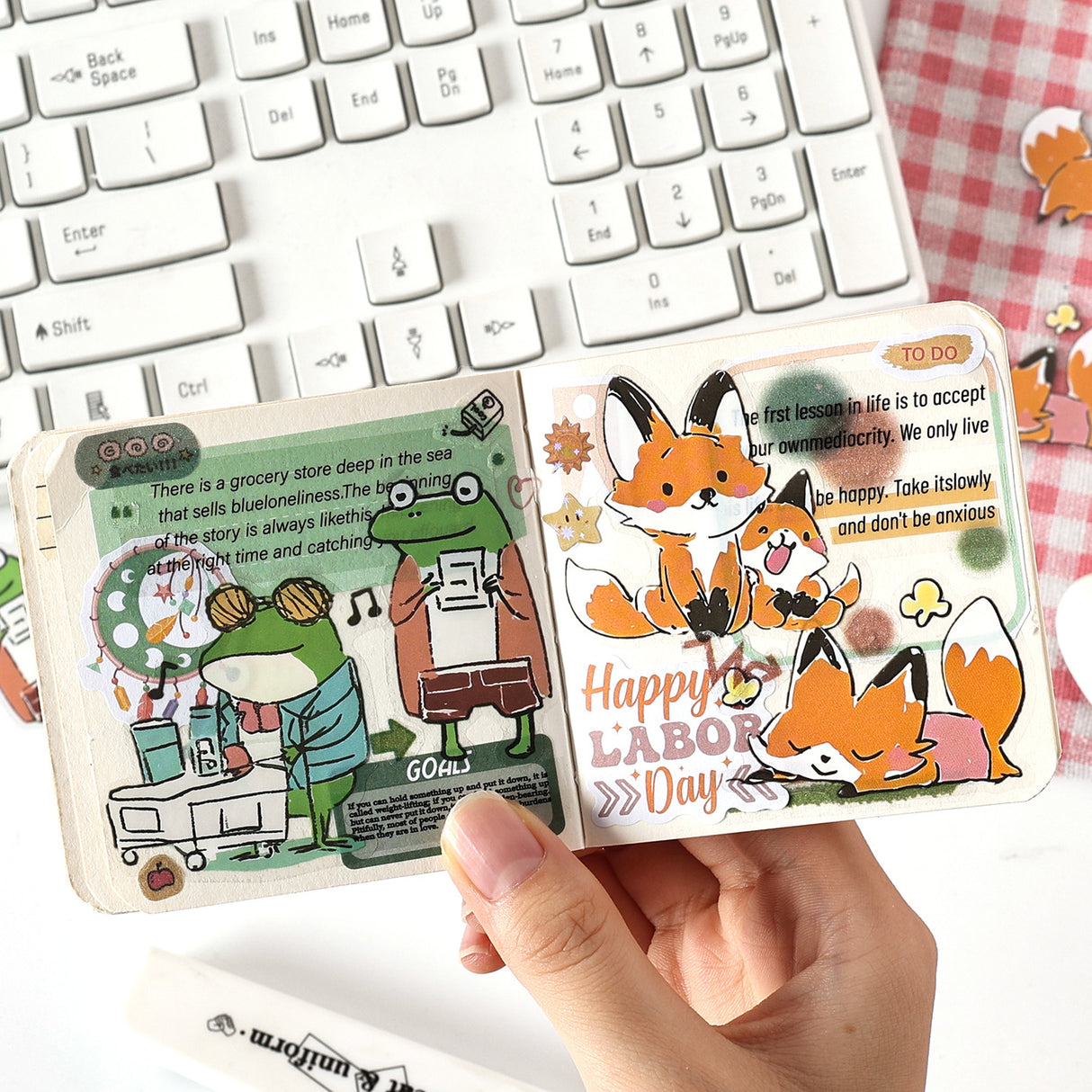 20pcs cute animals sticker pack (S25092804)