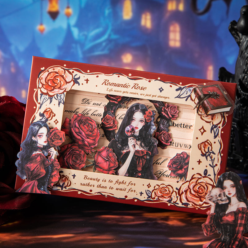 15pcs gothic party girl sticker pack (S25081902)