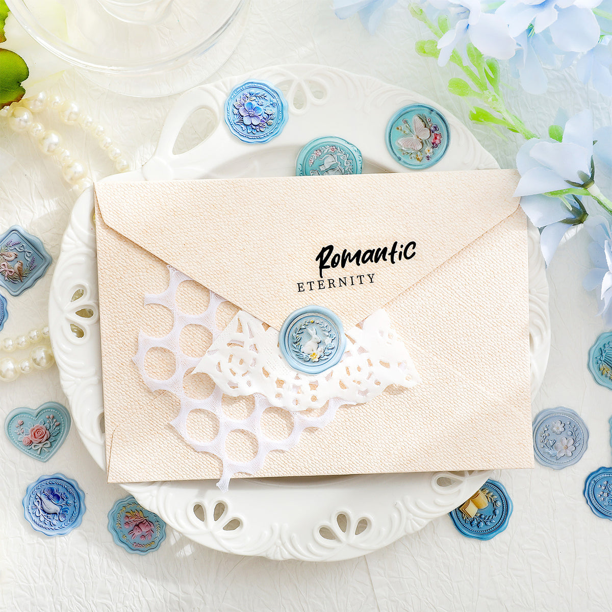 Seal wax sticker pack 15pcs