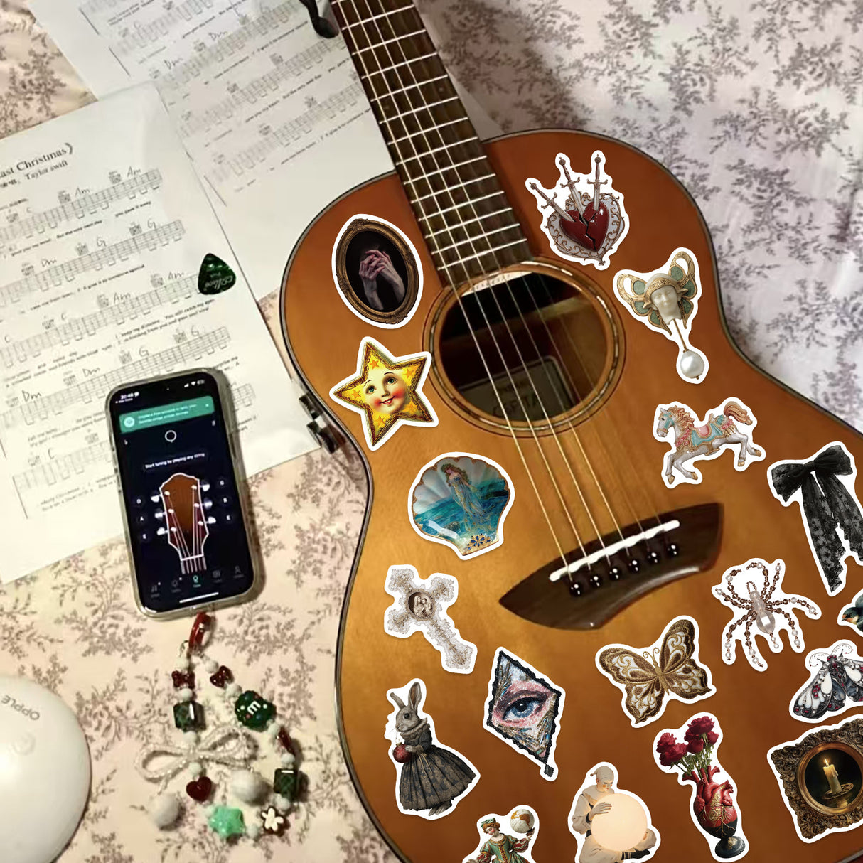 50pcs vintage bizarre sticker pack (s26061804)