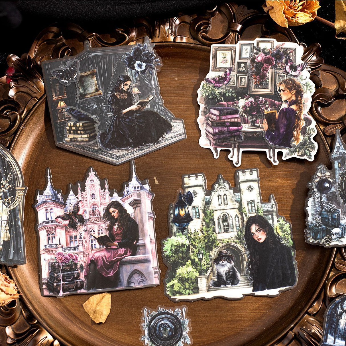 25pcs dark world sticker pack(S26060501)