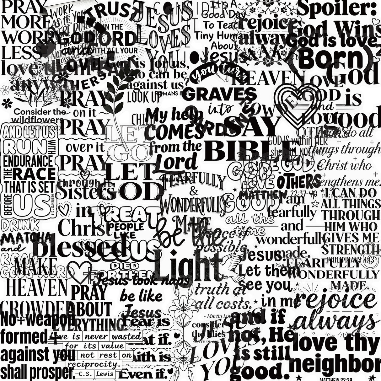 50pcs words sticker pack(S26041514)
