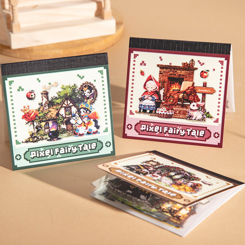 10 ark pixel saga klistermärkesbok (TZB26032402)