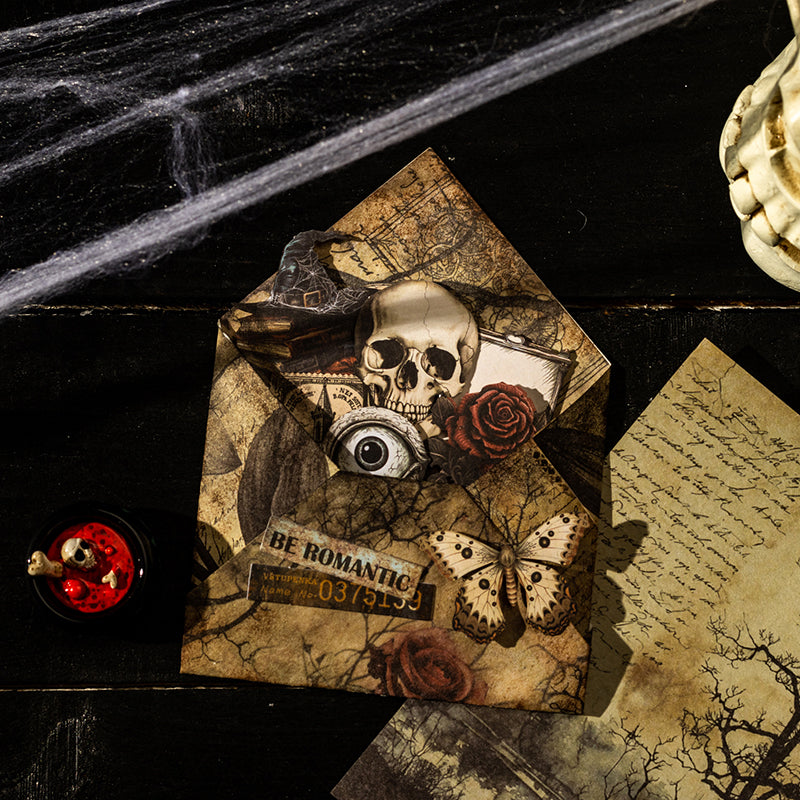 60pcs Halloween sticker+paper pack (S25072002)