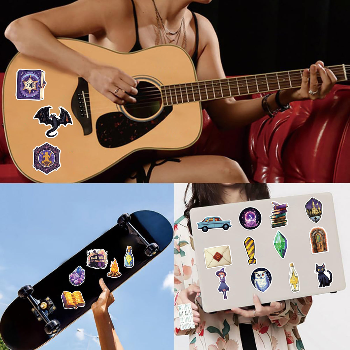 50pcs witch sticker pack (S25062102)