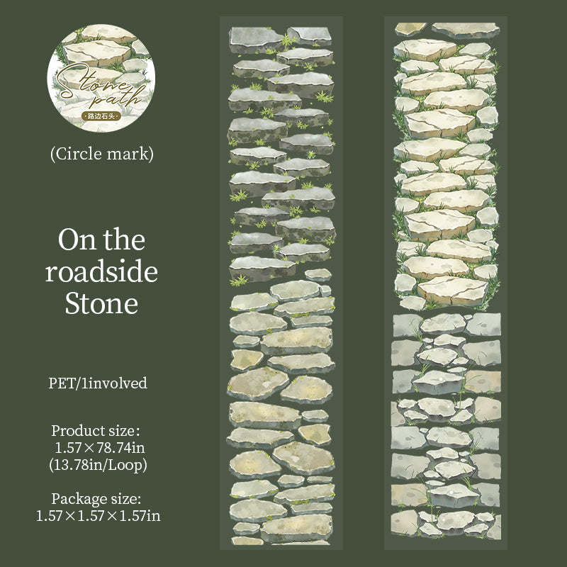 1 roll spring stone PET-tape(T26020305)