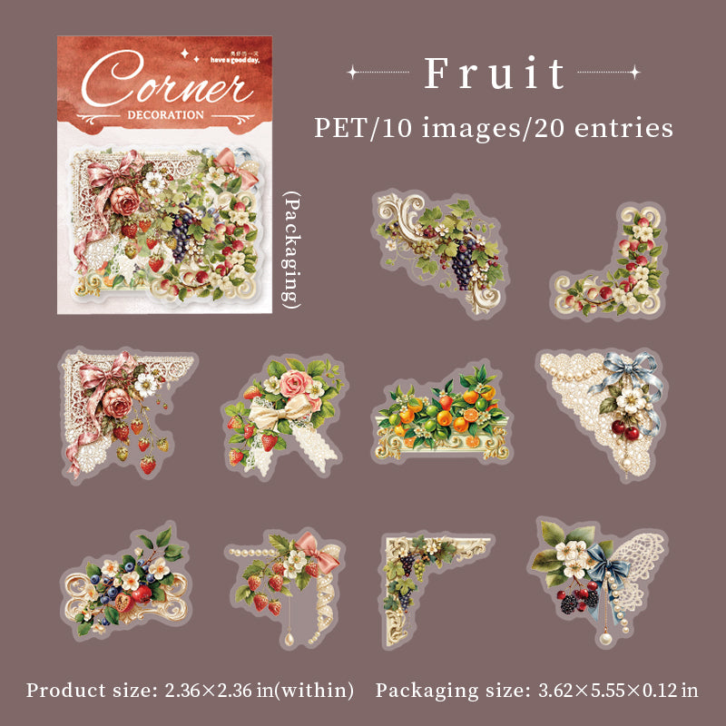 20pcs corner sticker pack(S26071105)