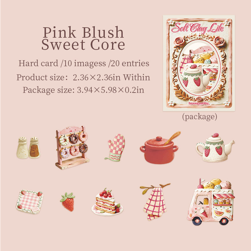 20pcs daily life card-sticker pack(S26042105)