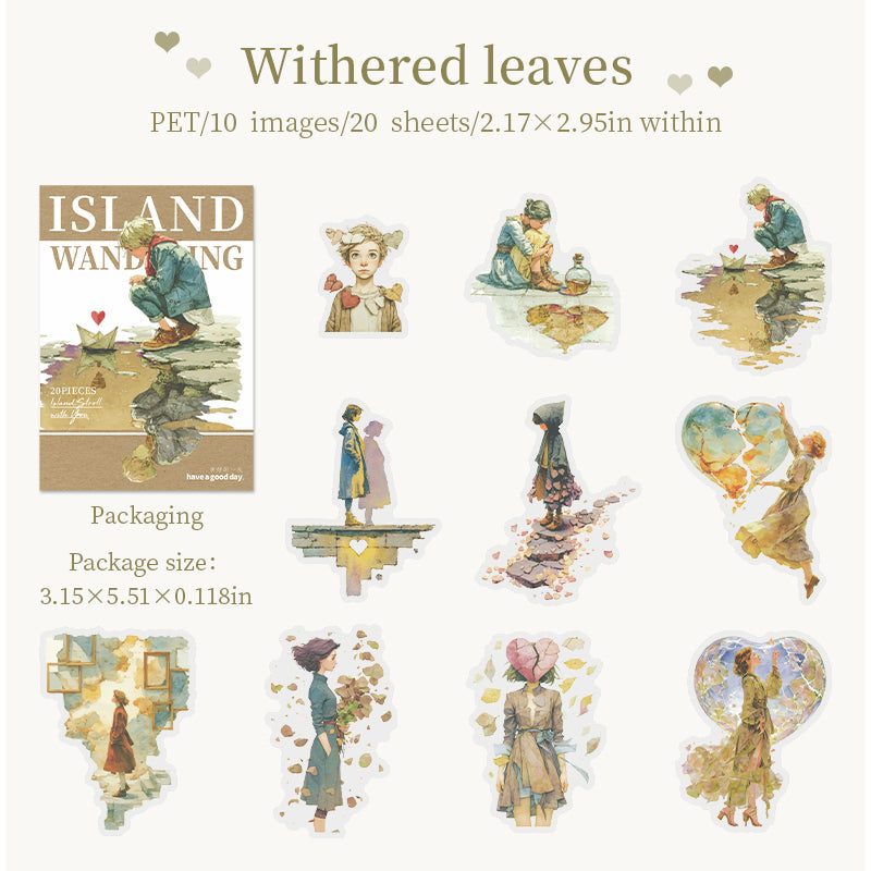20pcs character sticker pack (S26031705)