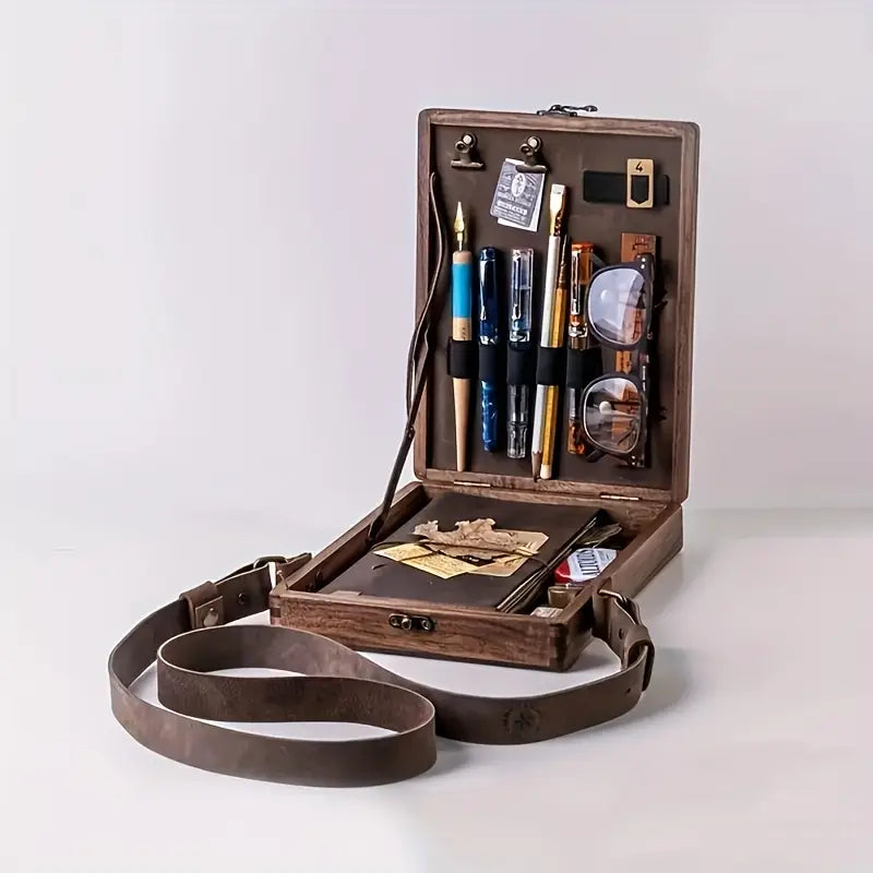 wooden journaler/ writer box(AUB0422)