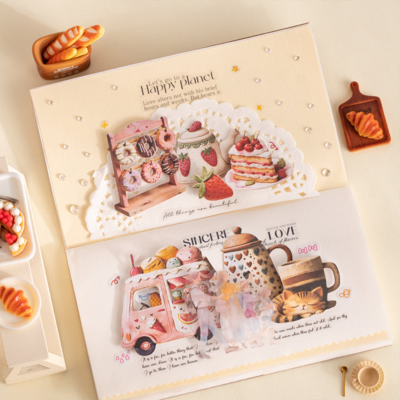 20pcs daily life card-sticker pack(S26042105)