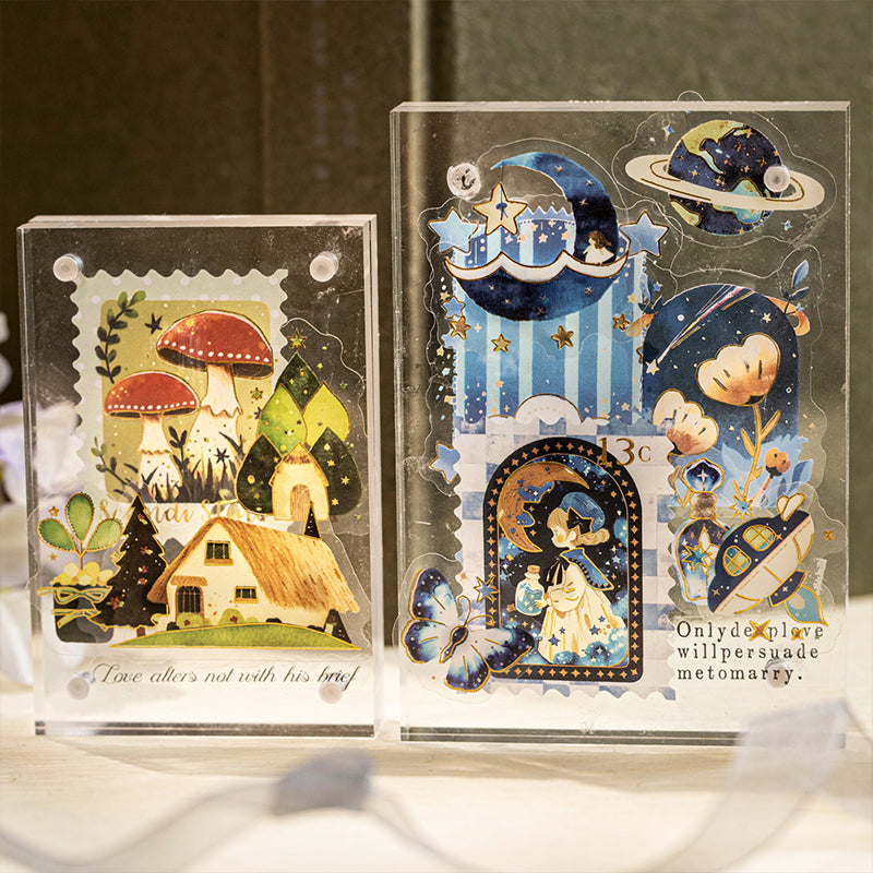 25pcs fantasy diary sticker pack (S26032403)