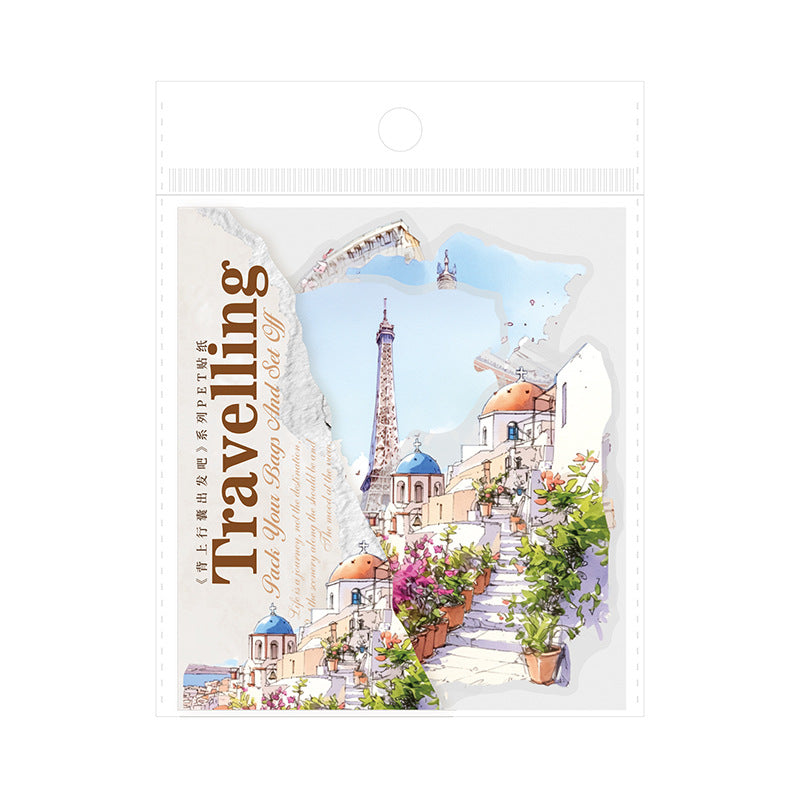 20pcs traveling sticker pack (S25071204)