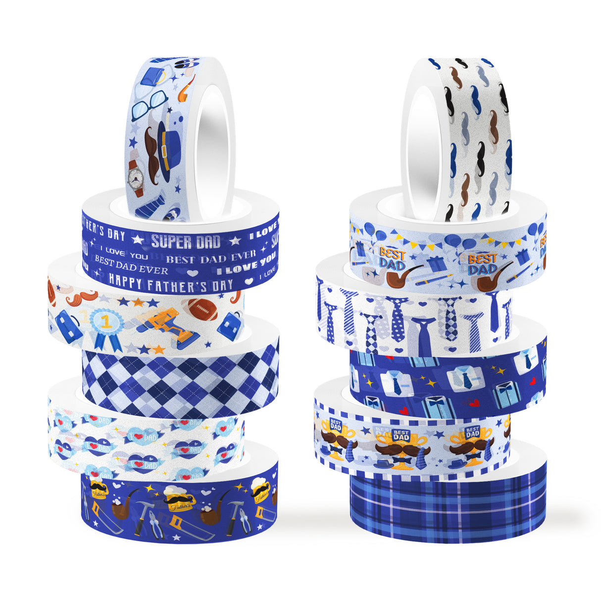 12rolls Fathers day washi-tape(T26033007)